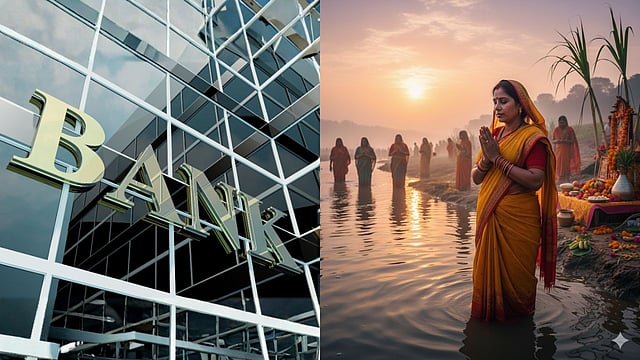 Chhath Puja 2025 Bank Holiday: Are Banks Closed On October 27 And 28?
