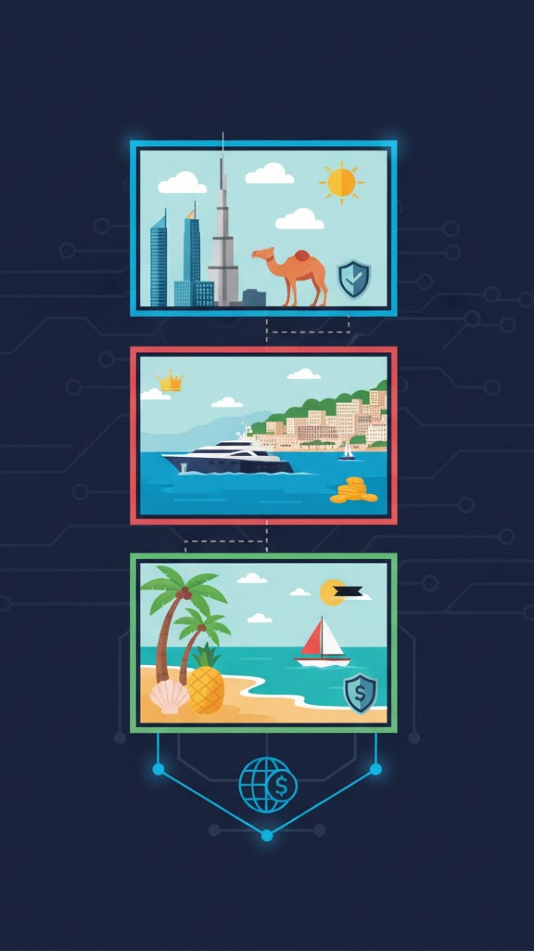 Countries Which Have A No Income Tax Policy (AI Generated Image) - null