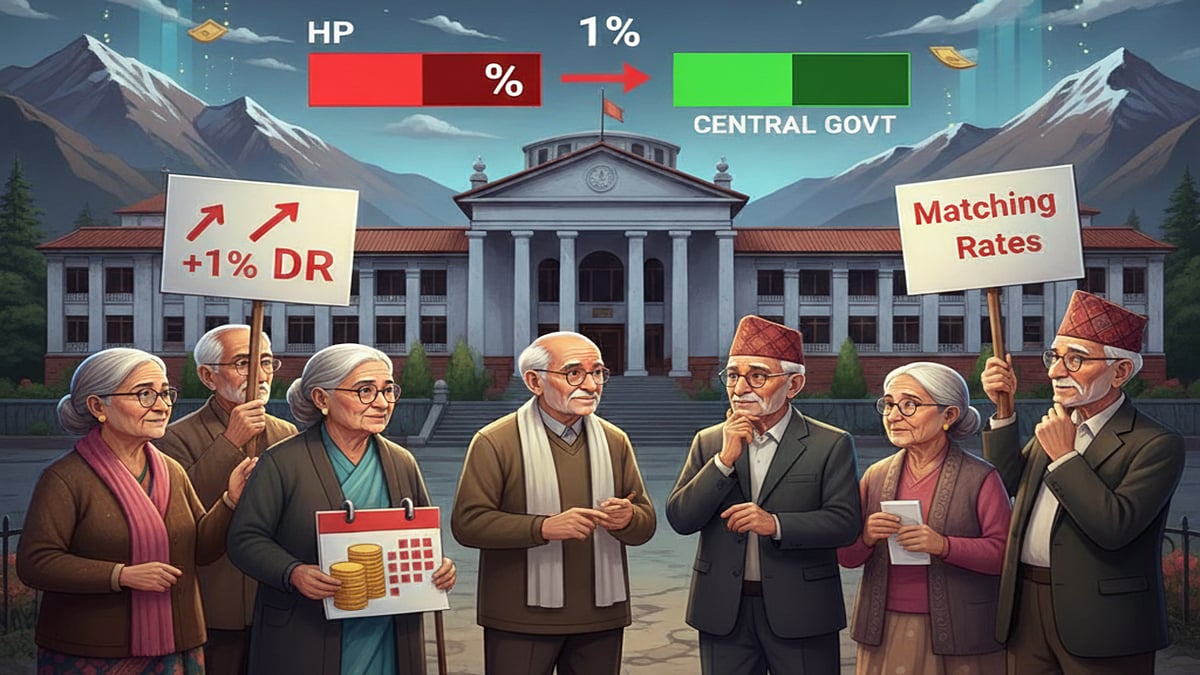 AI Generated : Himachal Pradesh pensioners demand increased dearness relief