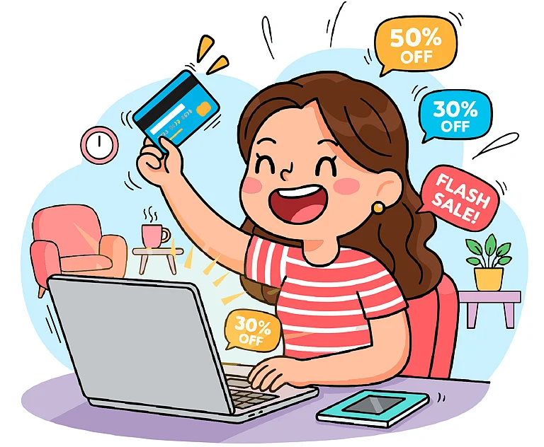 Credit Card and Diwali Shopping - null