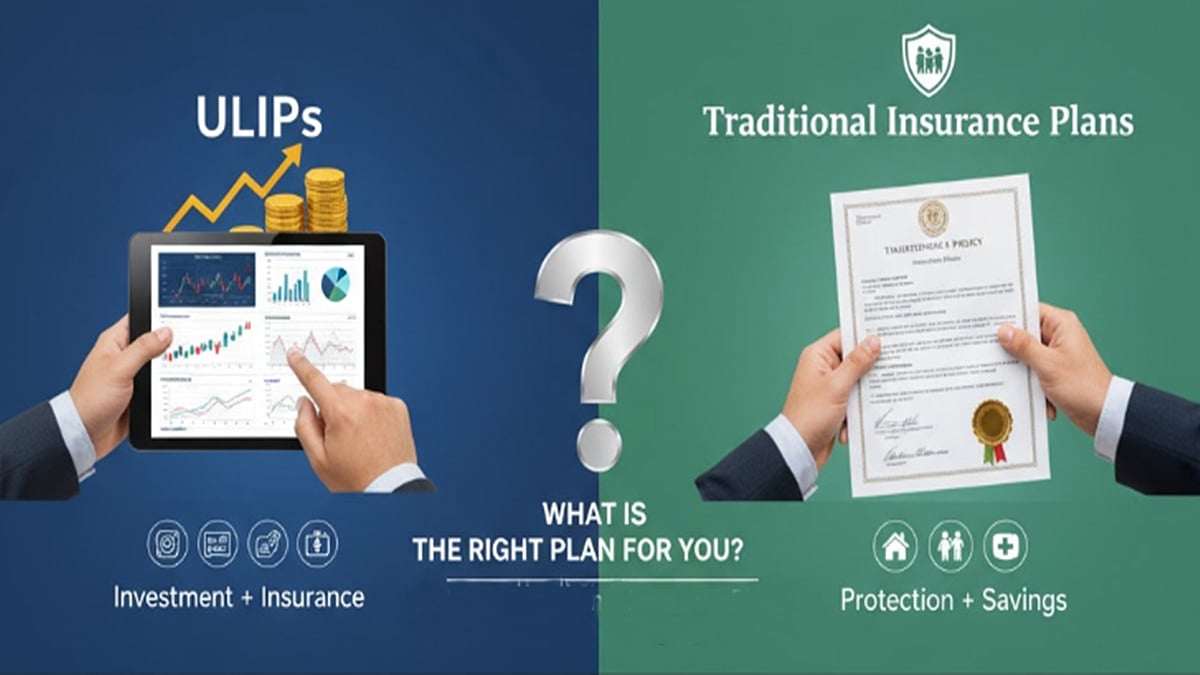 Generated by Gemini AI : The primary difference between ULIPs and traditional plans lies in their investment return performance.