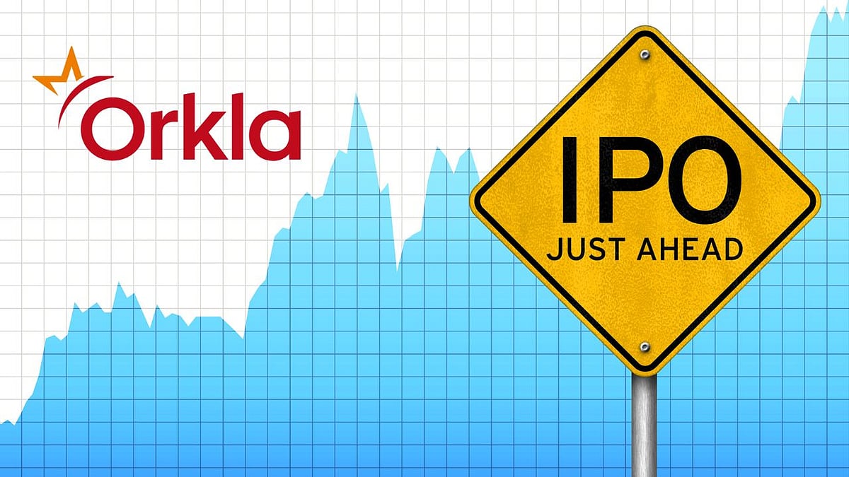 Orkla India IPO GMP has seen a sharp decline of about 56 per cent in the past five days - Canva