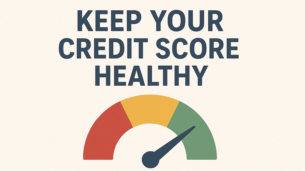 Tips for a Healthy Credit Score (AI Generated Image) - null