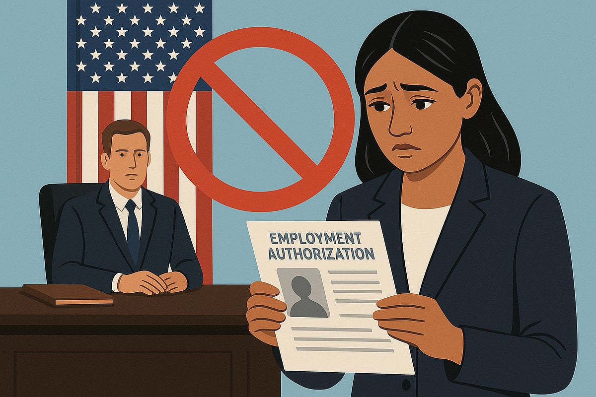 AI generated : US Ceases Automatic Work Permit Renewals