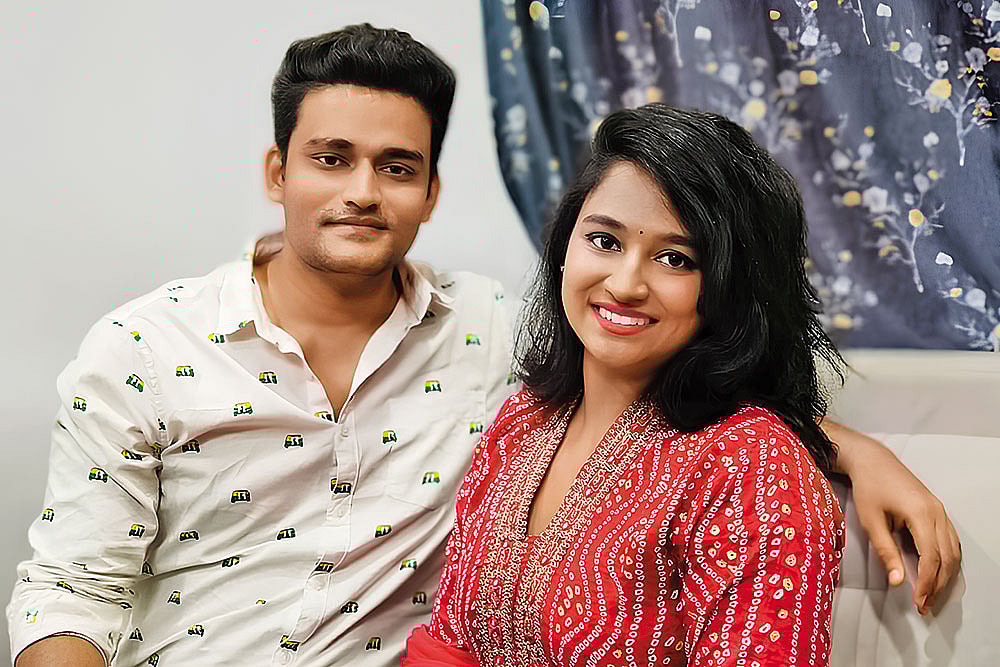 Abhishek Nag (32) 
and Aradhana solomon (31), Raipur: The couple, who run a cloud kitchen, said they chose to opt for a DINK lifestyle to be financially and emotionally free, unlike their peers or cousins who hardly have any time for themselves after having children