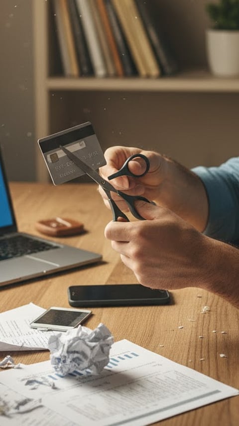 Things To Consider Before Surrendering Credit Card (AI Generated Image)