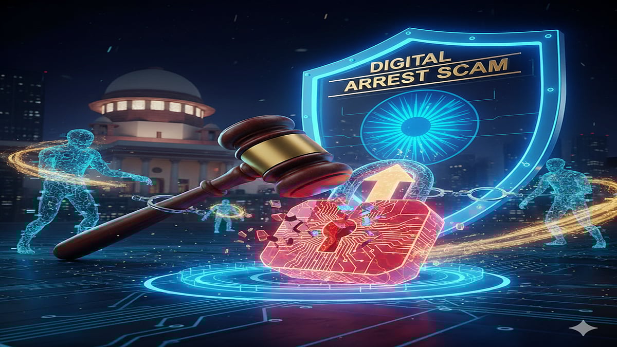 Supreme Court directs strong action against digital fraudsters - AI Generated 