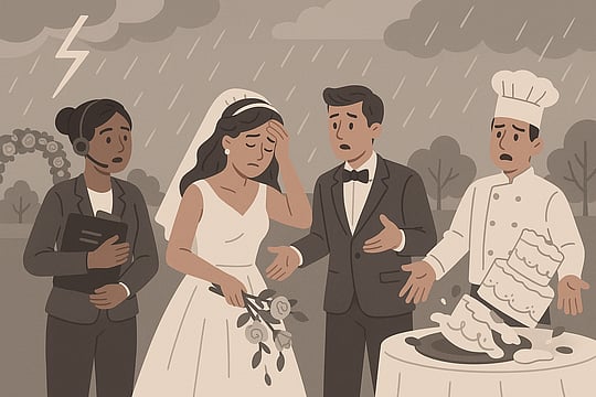 What If the Wedding Doesn’t Go As Planned? Insurance Has You Covered