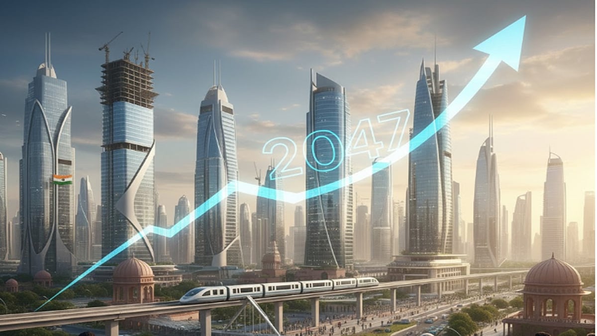 Generated by Gemini AI : As India sets its sight on becoming a USD 35–40 trillion economy by 2047, real estate is poised to play a central role in shaping the vision of Viksit Bharat — a developed, inclusive, and future-ready nation.