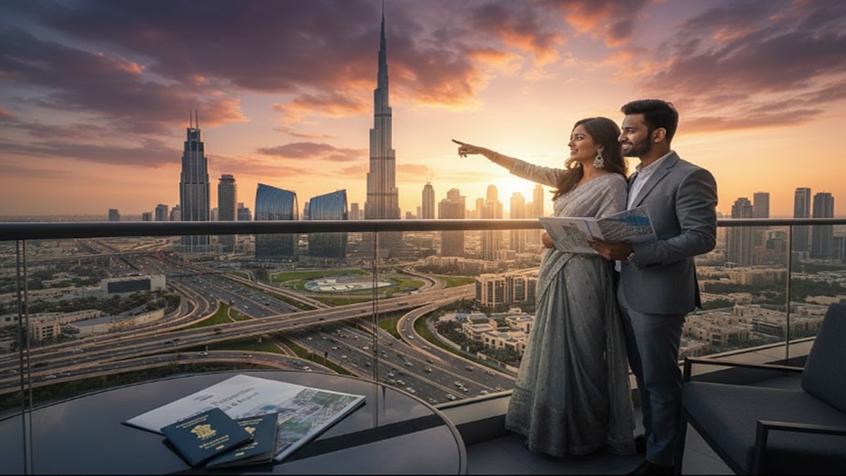 Generated by Gemini AI : For couples, it is no longer about owning a property with an Indian address. It is about owning a property at an address that appreciates, earns, and opens new global possibilities.