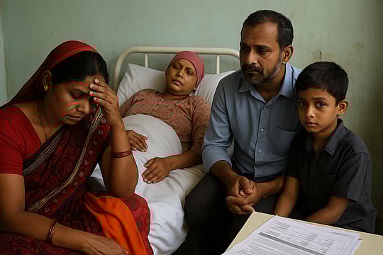 Cancer Care Costs Surge, Leaving Indian Families On The Brink
