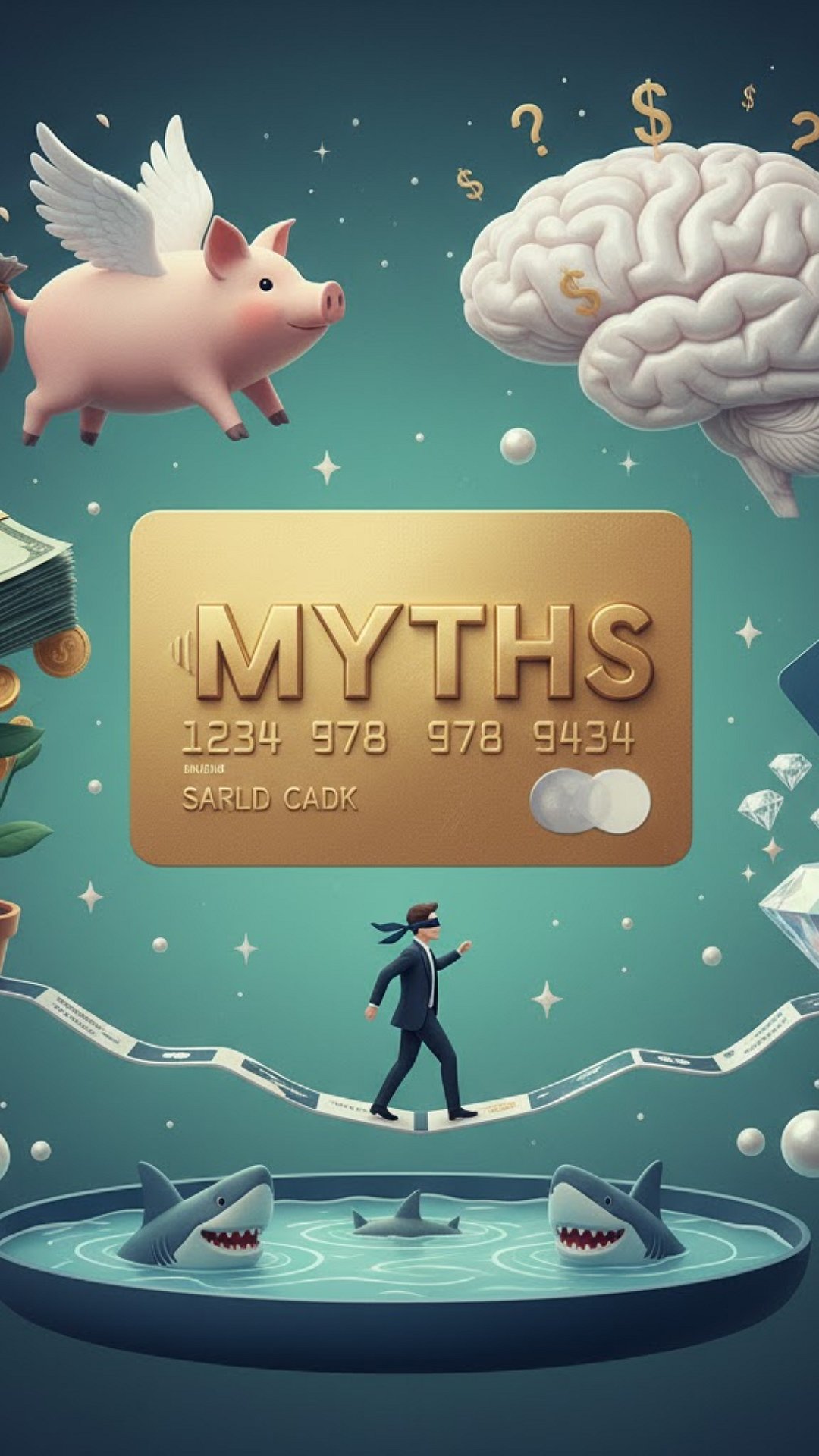 Credit Card Myths (AI Generated Image) - null