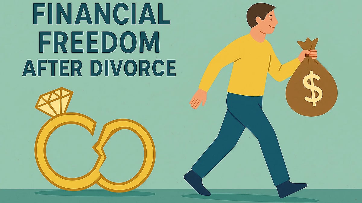 Financial Freedom After Divorce (AI Generated Image)