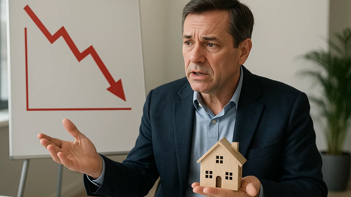 Real Estate Advisor Warns Investors (AI Generated Image)