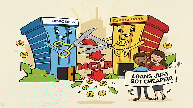 HDFC Bank And Canara Bank Cut MCLR In November: Loans Just Got Cheaper