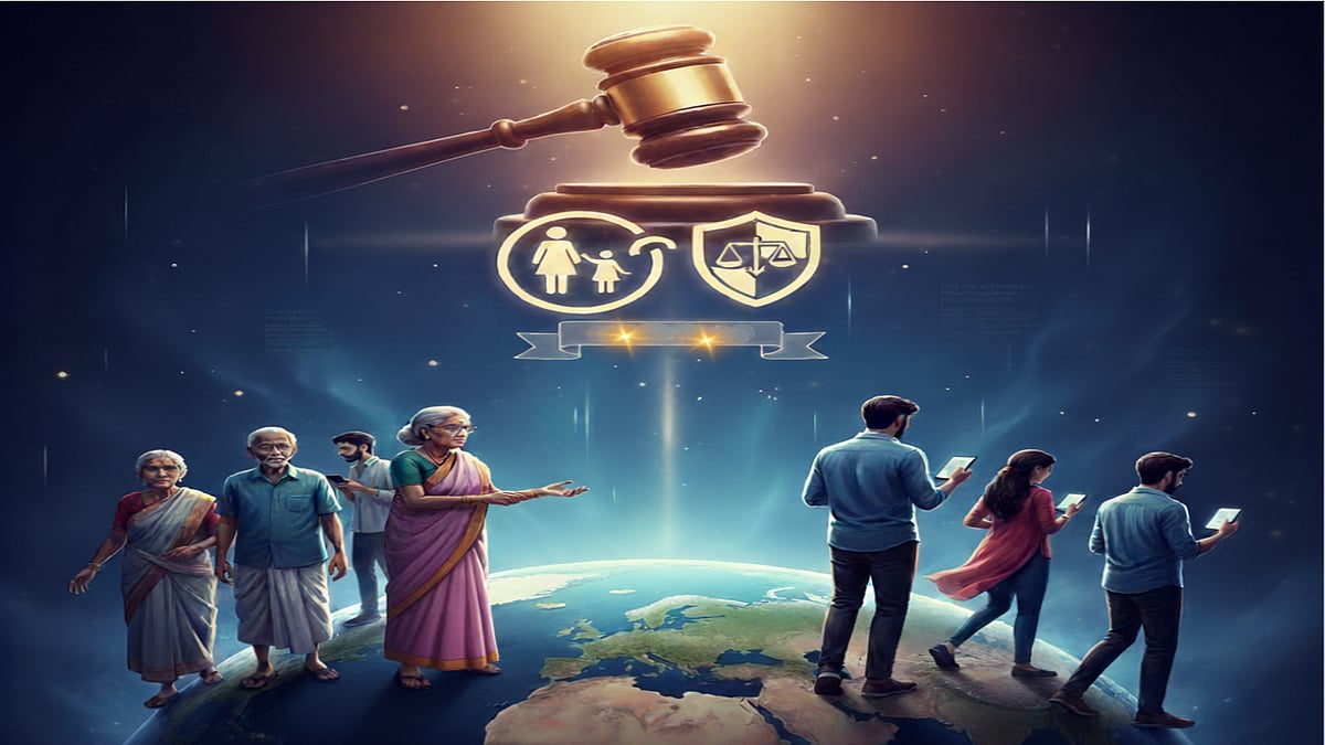 AI Generated : Justice Surya Kant urges stronger social and legal commitment to protect India’s ageing population