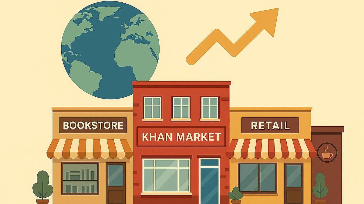 Most Expensive High-Street Market Globally (AI Generated Image) - null