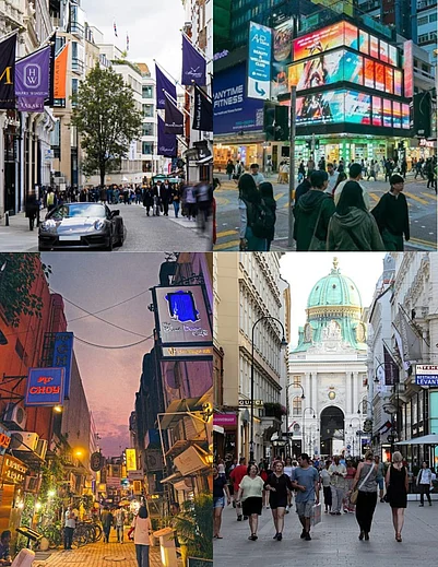 Top 10 World’s Most Expensive Retail Streets in 2025