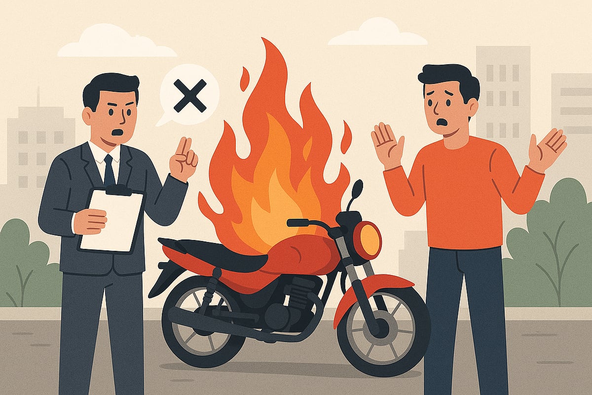 AI : Two-Wheeler Fire Risks