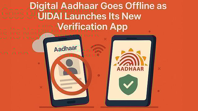UIDAI’s New Aadhaar App: Digital Aadhaar Goes Offline As UIDAI Launches Its New Verification App