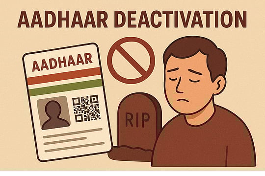 UIDAI Deactivates Over 2 crore Aadhaar Numbers Of Deceased Individuals 