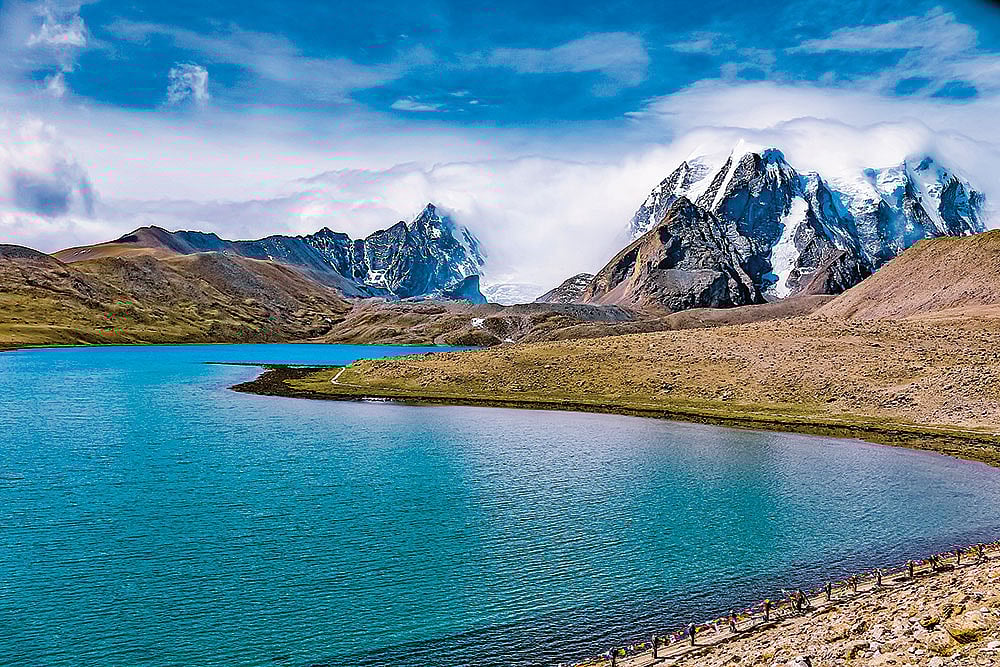 Gurudongmar Lake in Sikkim