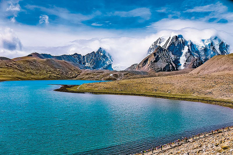 Gurudongmar Lake in Sikkim