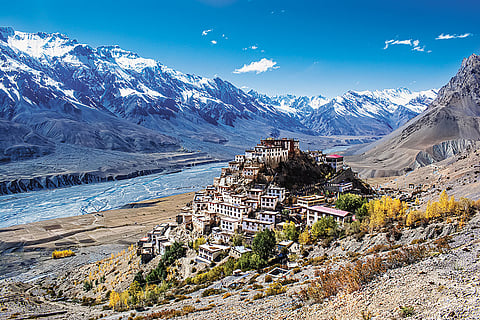 Key Monastery in Spiti Valley