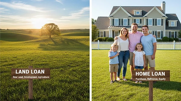 Generated by Gemini AI : Unlike housing loans, which are eligible for tax deductions on both interest and principal repayment, land loans do not provide any tax benefits.