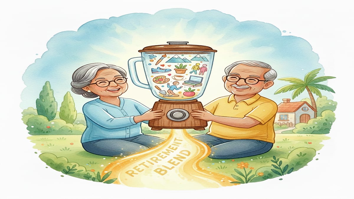 Plan retirement to stay active and financially stable - AI Generated