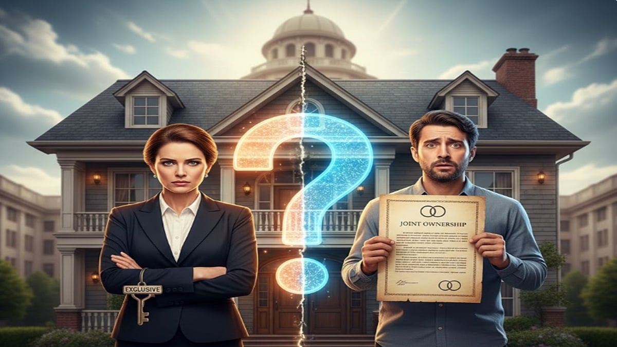 Generated by Gemini AI : Legal experts say that for jointly-owned assets acquired during marriage, Indian courts presume equal ownership, regardless of who paid the purchase price. 