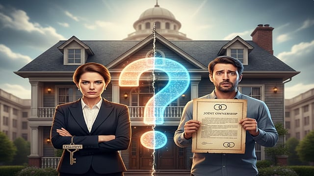 Can A Spouse Claim Exclusive Ownership Of A Jointly Registered Property?