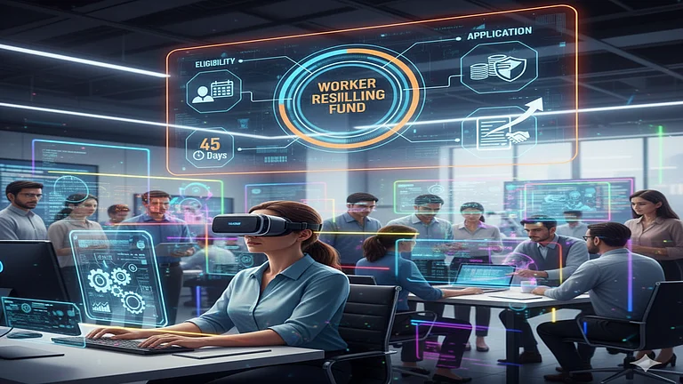 Reskilling fund for retrenched workers - AI Generated