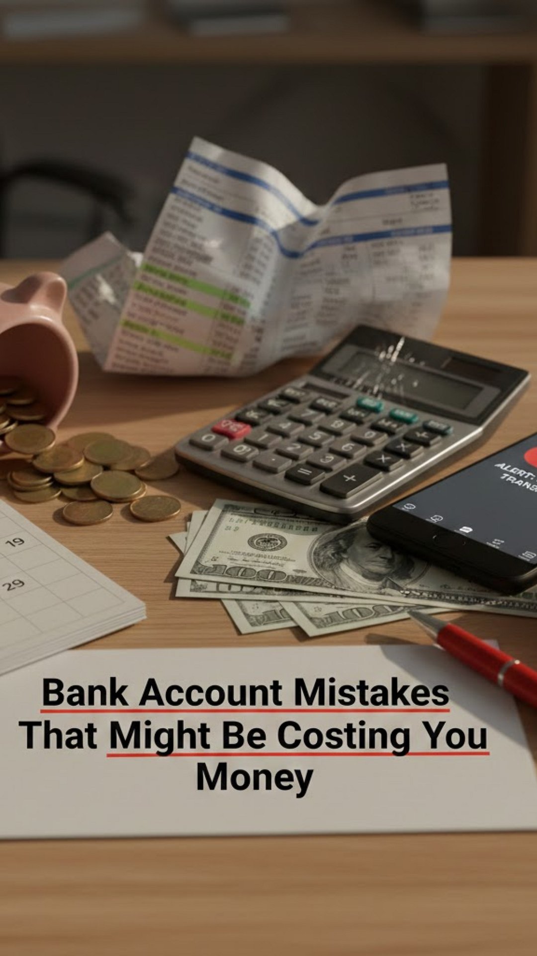 Bank Mistakes That Might Be Costing You (AI Generated Image)