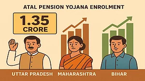 AI Generated : Atal Pension Yojana enrolment