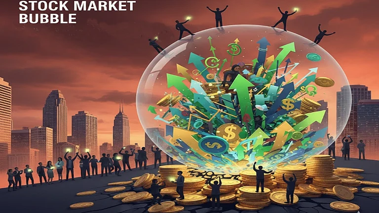 Identifying a stock market bubble involves assessment of several key indicators. - Generated by Gemini AI