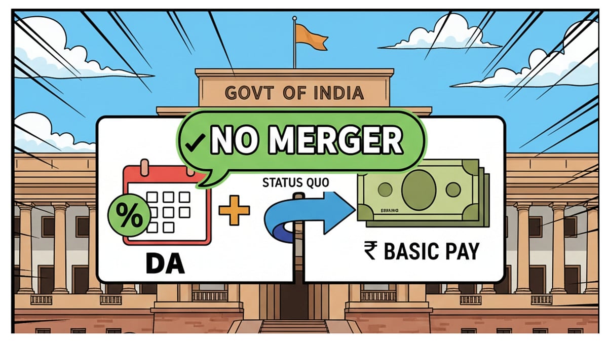 Government clarifies no plans to merge DA/DR with basic pay - AI Generated