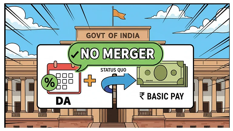 Government clarifies no plans to merge DA/DR with basic pay - AI Generated