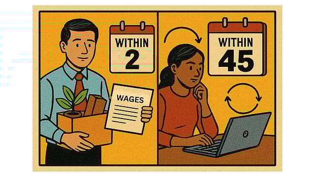 New Labour Codes Mandate Wage Payment Within 2 Days Of Resignation, Reskilling Within 45 Days: Know The Details