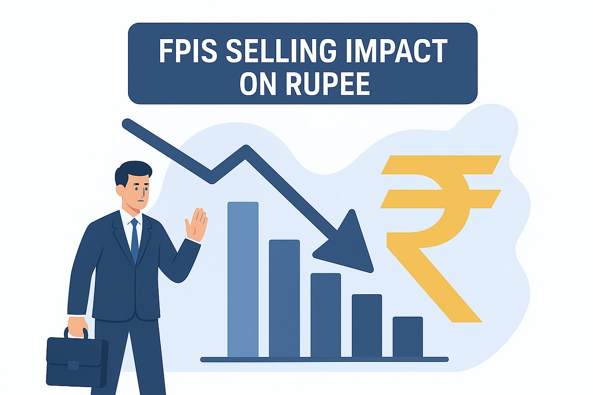 Impact of FPIs selling on rupee - AI Generated