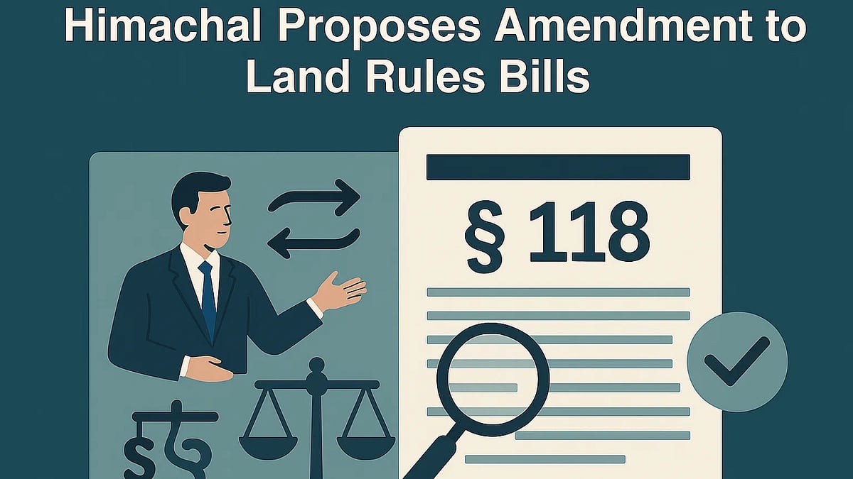 Update To Section 118 Rules (AI Generated Image)