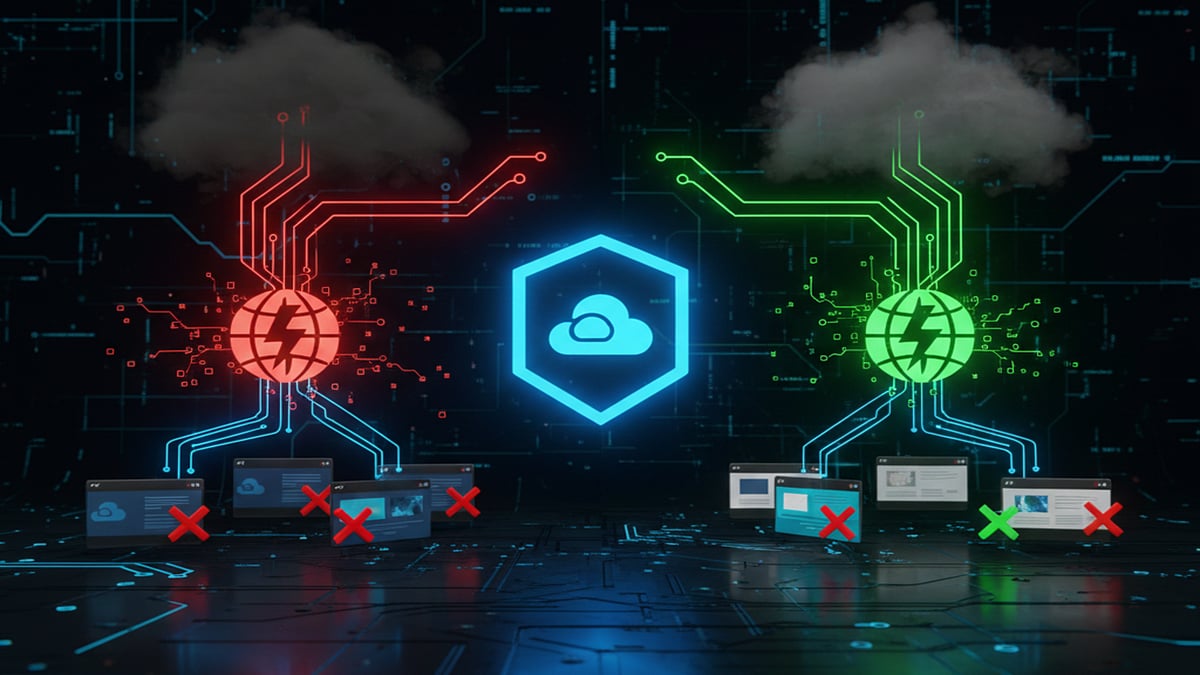 AI Generated : Cloudflare outage disrupts internet access