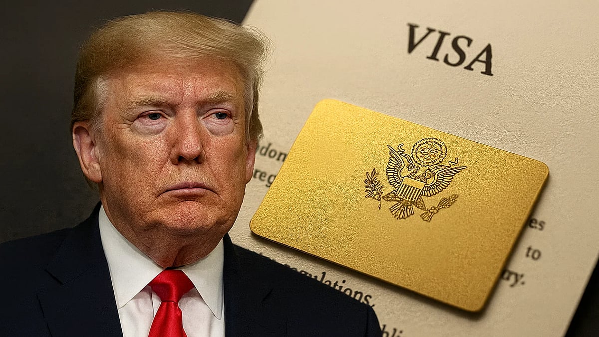 Trump Gold Card Visa (AI Generated Image) - null