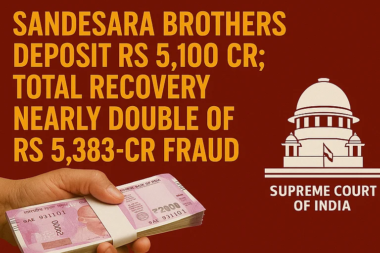 Sandesara brothers pay Rs. 5,100 crore to SC - AI Generated