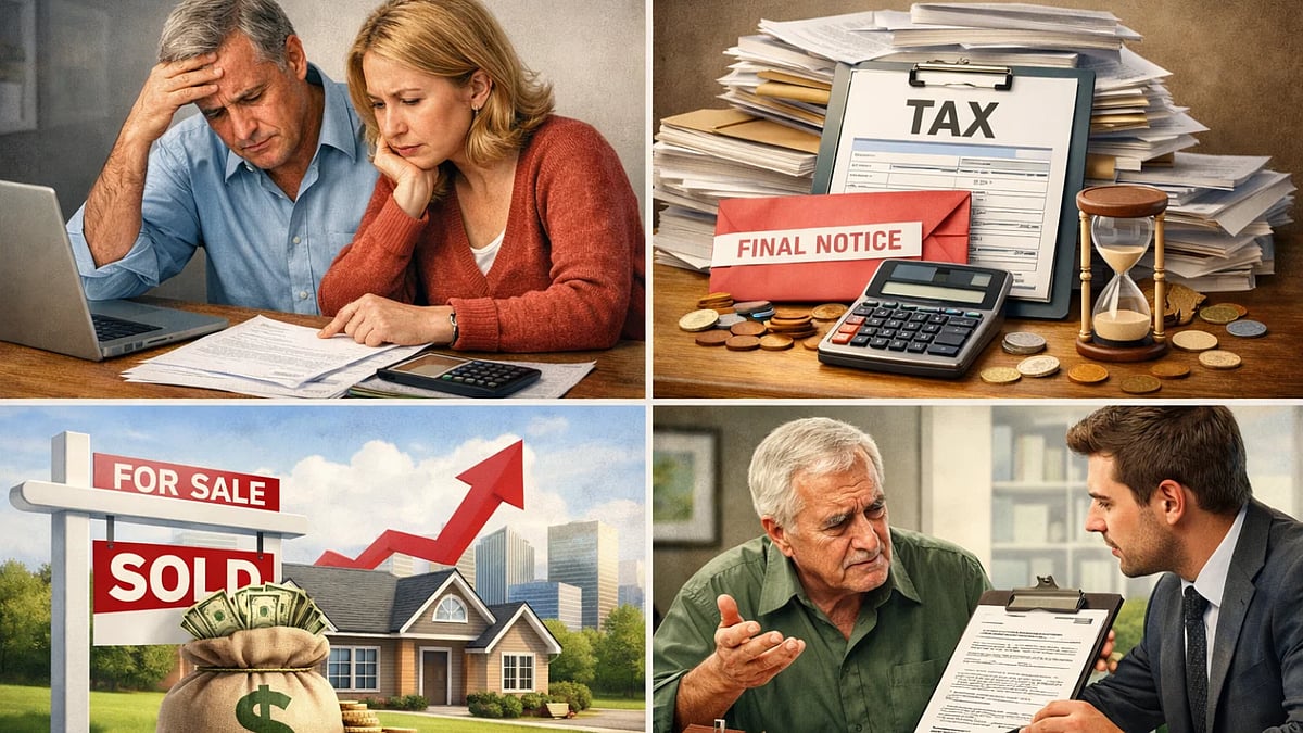 Common Capital Gains Tax Mistakes (AI Generated Image) - null