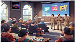 Senior Citizens Awareness Drive In Delhi: Meeting Held At Police Headquarters To Educate Elderly About Cyber Frauds