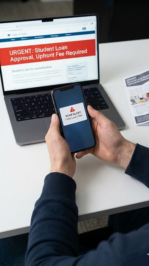 Common Education Loan Scams (AI Generated Image)