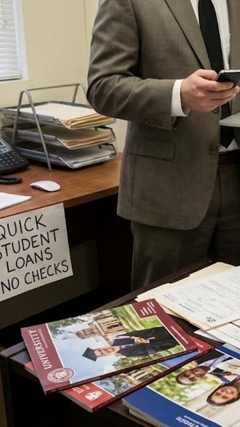 Common Education Loan Scams (AI Generated Image)