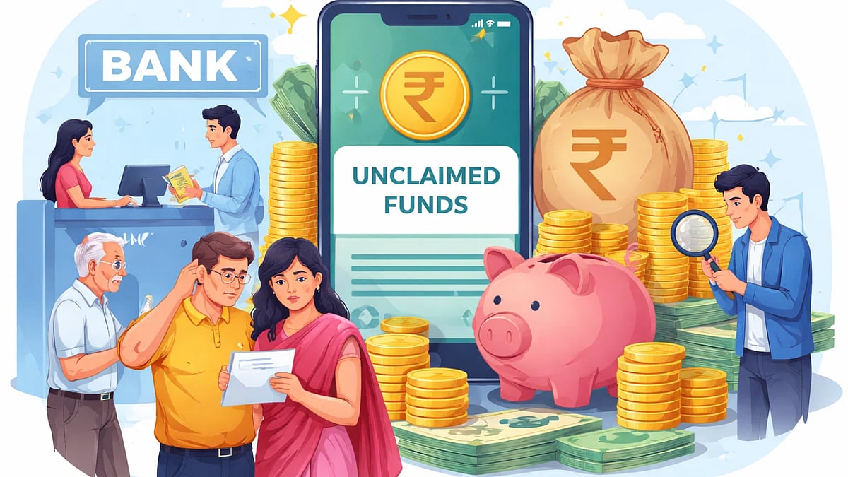 Unclaimed Bank Funds in India (AI Generated Image) - null