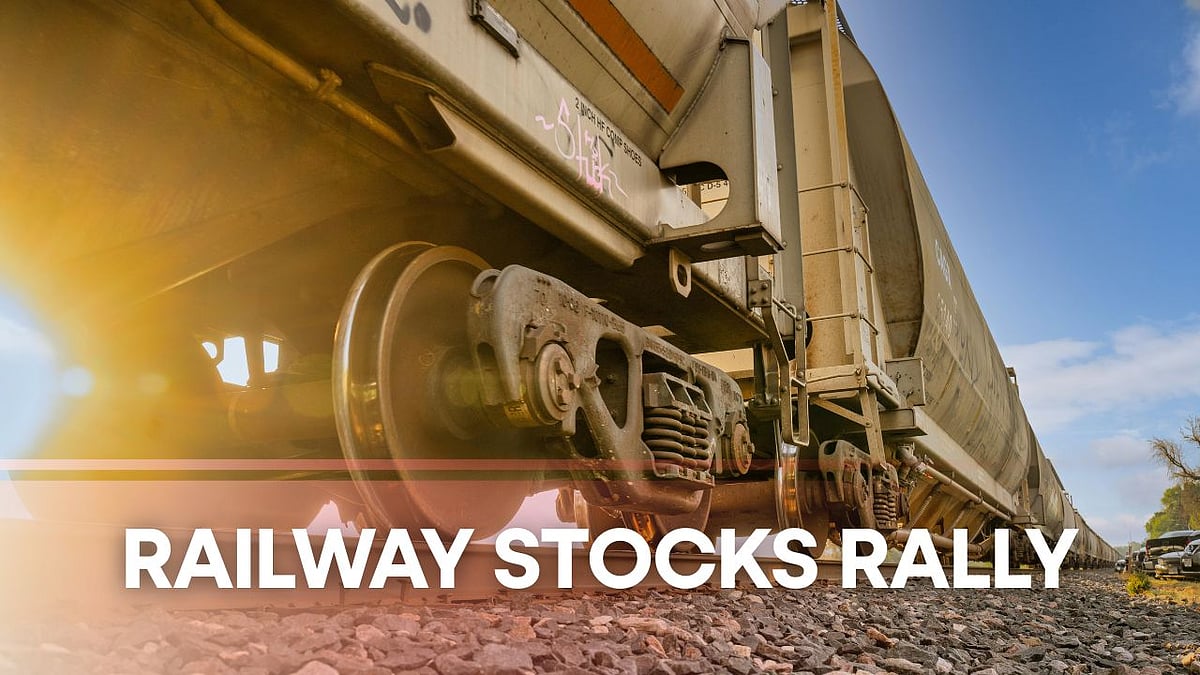 Over the past four sessions, railway stocks saw a sudden rebound, backed by a sudden spike in trading volumes. - Canva